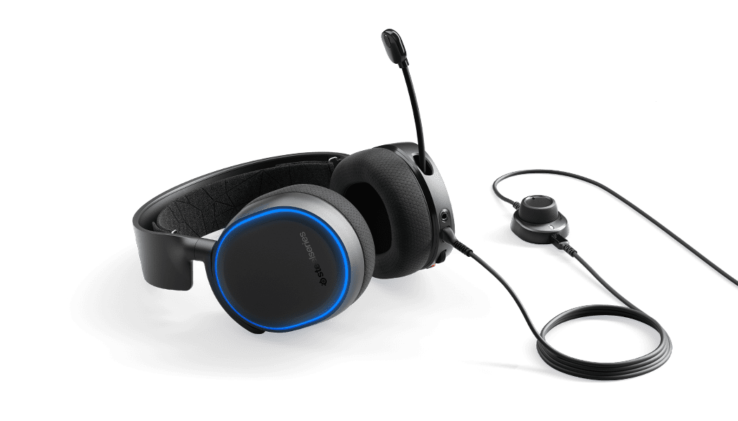 ⁦אוזניות ARCTIS 5 GAMING USB + RGB 7.1⁩ – תמונה ⁦4⁩