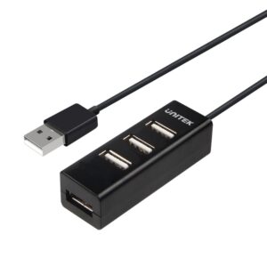 מפצל 4 PORT USB 2.0 אקטיבי כולל חיבור מתח