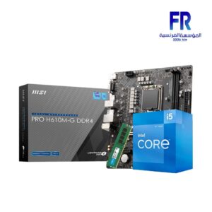 CA505 H610M H I5-12400 8GB 3200MHZ 480GB NVME