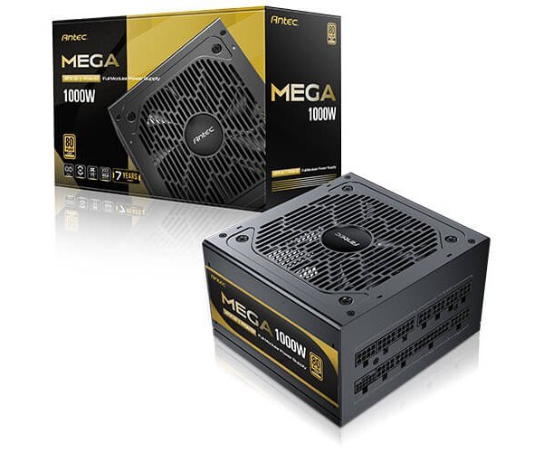 ספק כוח Antec MEGA 1000W 80Plus Gold ATX3.1 Full Modular