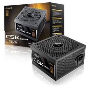 ספק כוח לבן ANTEC CSK 750DC Non-Modular 750W 80 PLUS Bronze