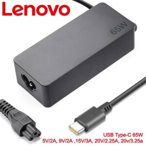 מטען למחשב נייד LENOVO 20V 3.25A 65W TYPE C
