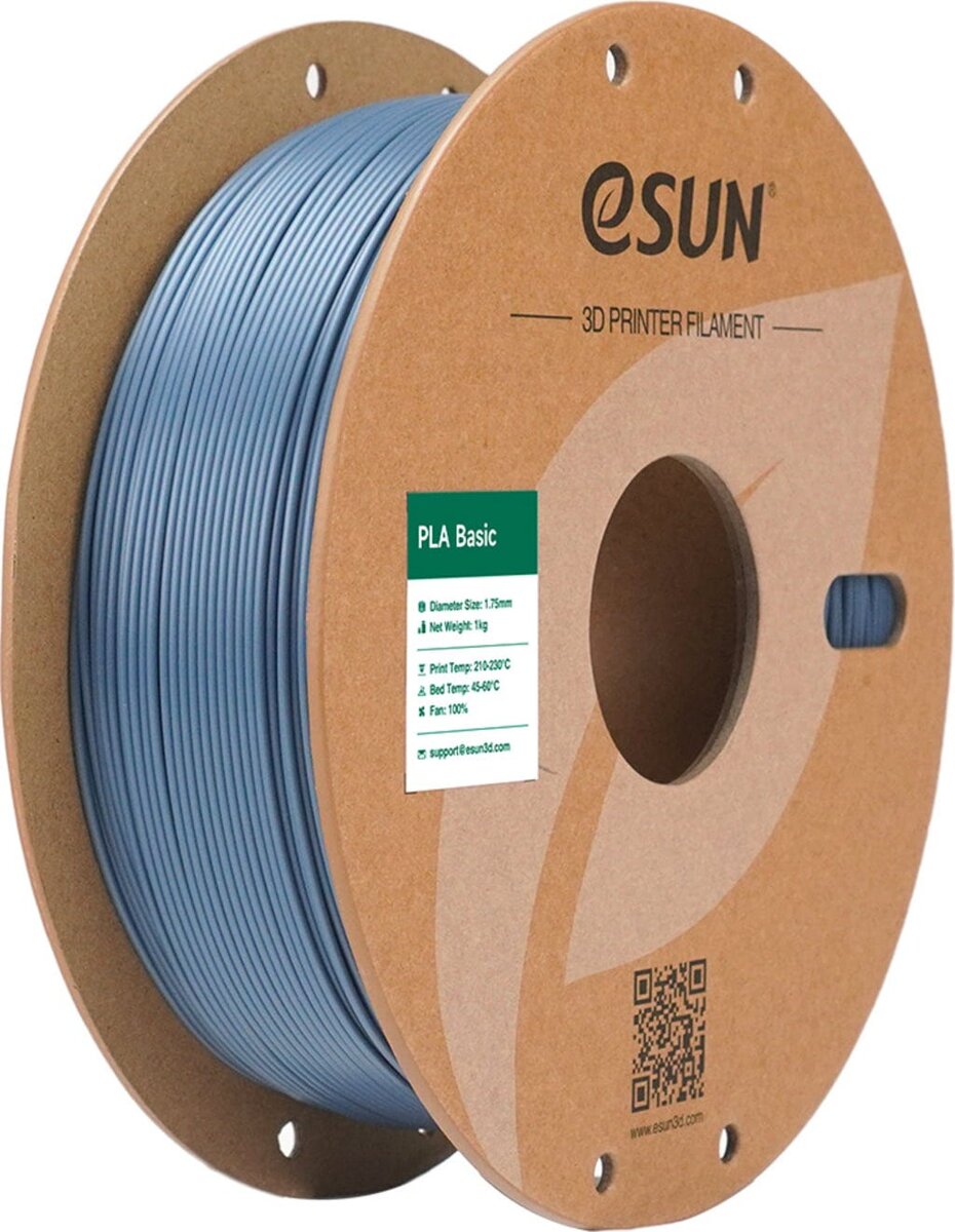 גליל פילמנט ESUN PLA BASIC GRAY - אפור