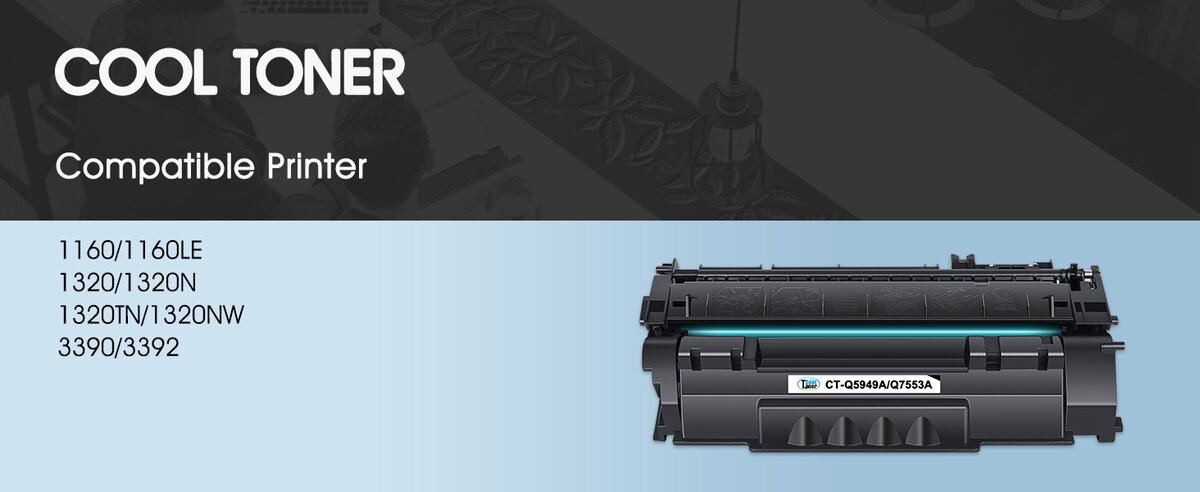 טיונר HP 1320/1160 תואם 53X/49X