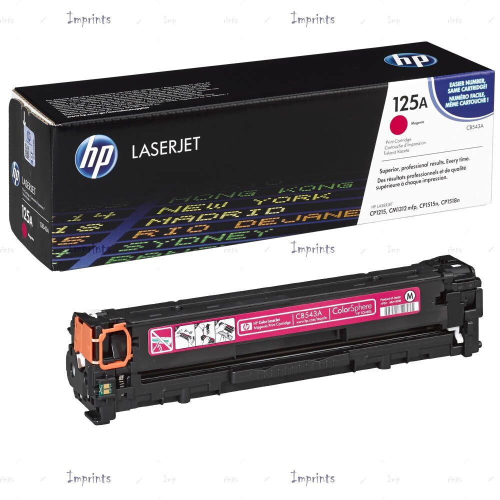 טיונר HP CB543A תואם - אדום 1312 1215