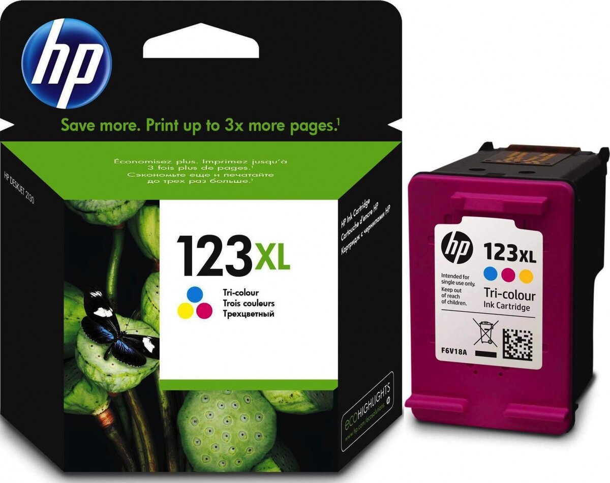 דיו תואם HP 123XL שחור