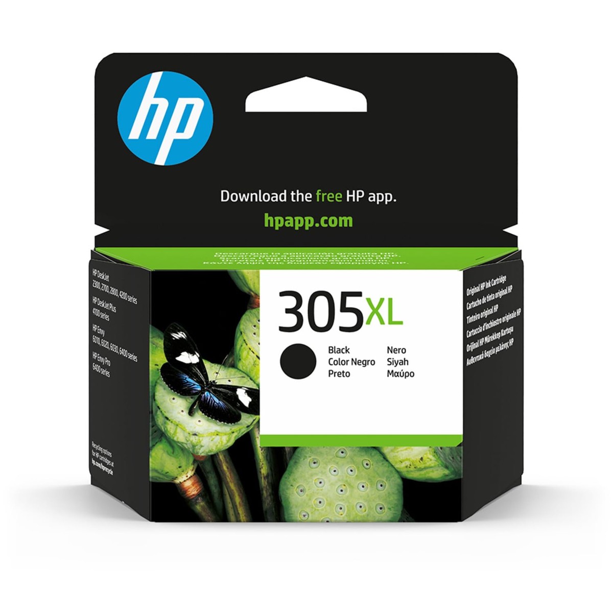 דיו מקורי HP 305XL שחור למדפסת 2710