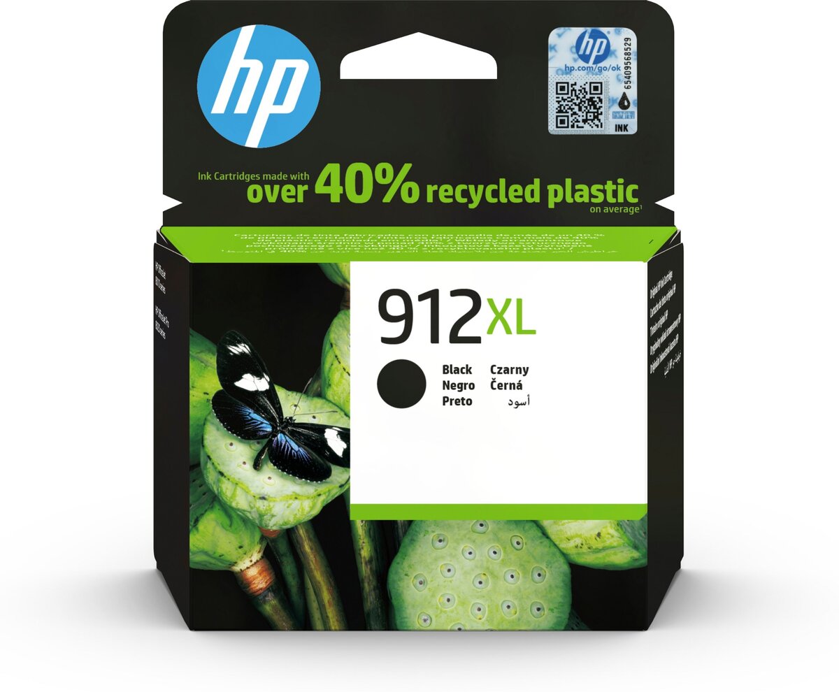 דיו מקורי HP 912XL שחור - 825 דף