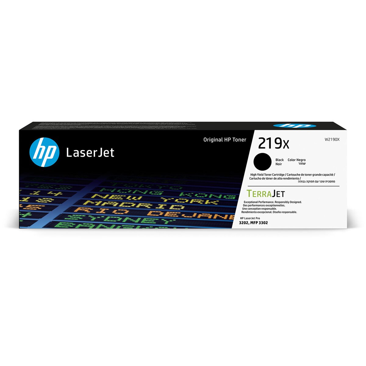 טיונר תואם W2190X 219 שחור HP 3202