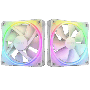 מאוורר NZXT F120 RGB Duo Fans 120mm White