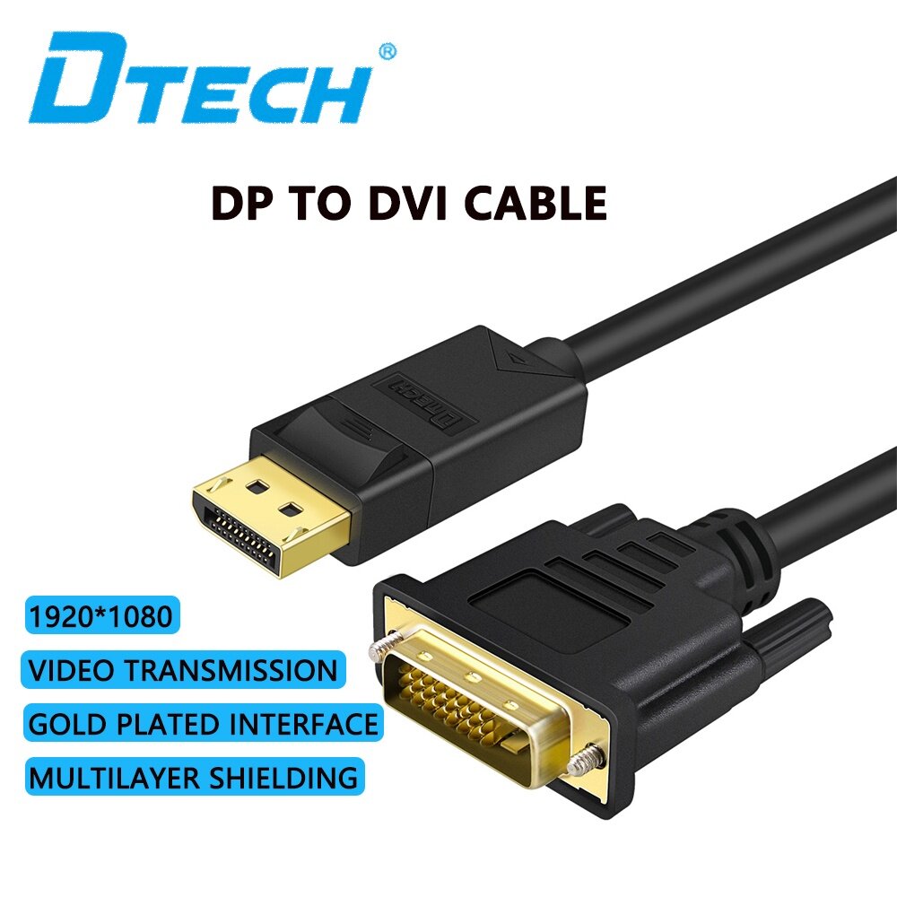 כבל CABEL DP TO DVI 1080P 1.8M