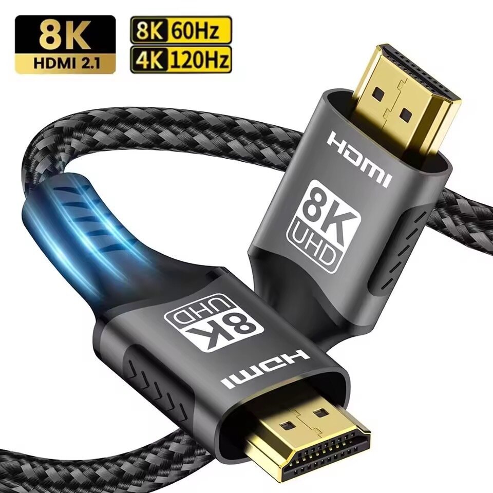 כבל HDMI 8K FULL HD HDR אורך 2 מטר