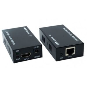 מרחיק כבל HDMI דרך כבל רשת