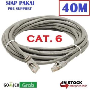 כבל רשת CAT6 אורך 40 מטר