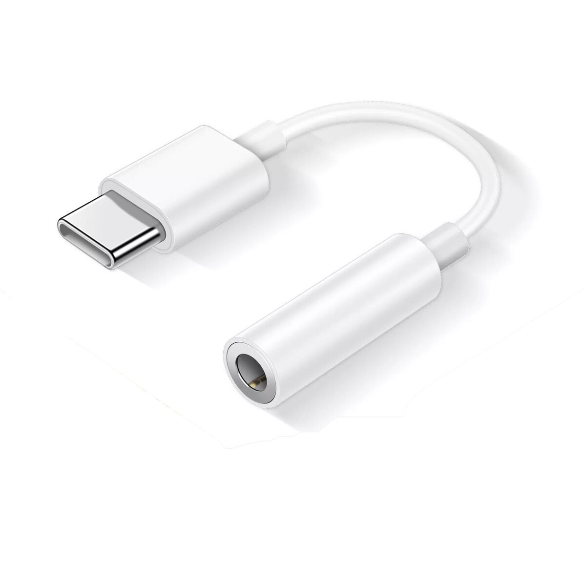 מתאם ENERGY TYPE C MALE TO AUX FEMALE - שחור