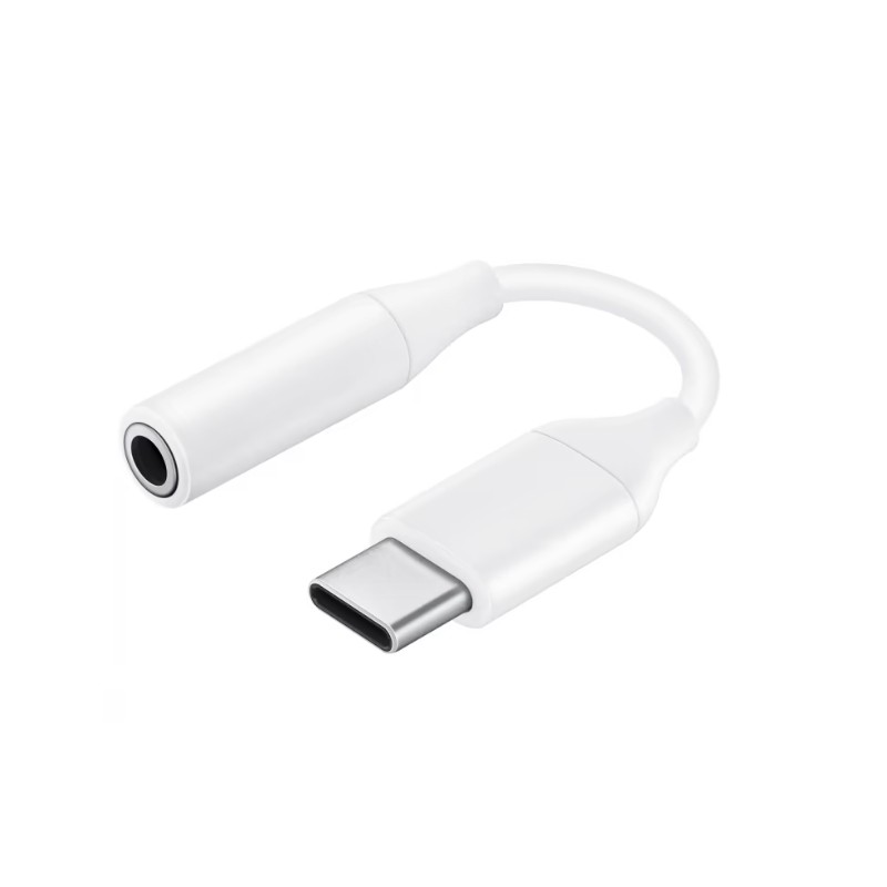 מתאם ENERGY / CELLERA TYPE C MALE TO AUX FEMALE - לבן