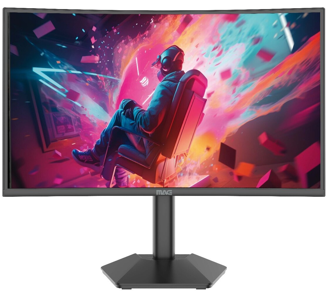 מסך MAG MONITOR GAMING 27" 240HZ RGB CURVED