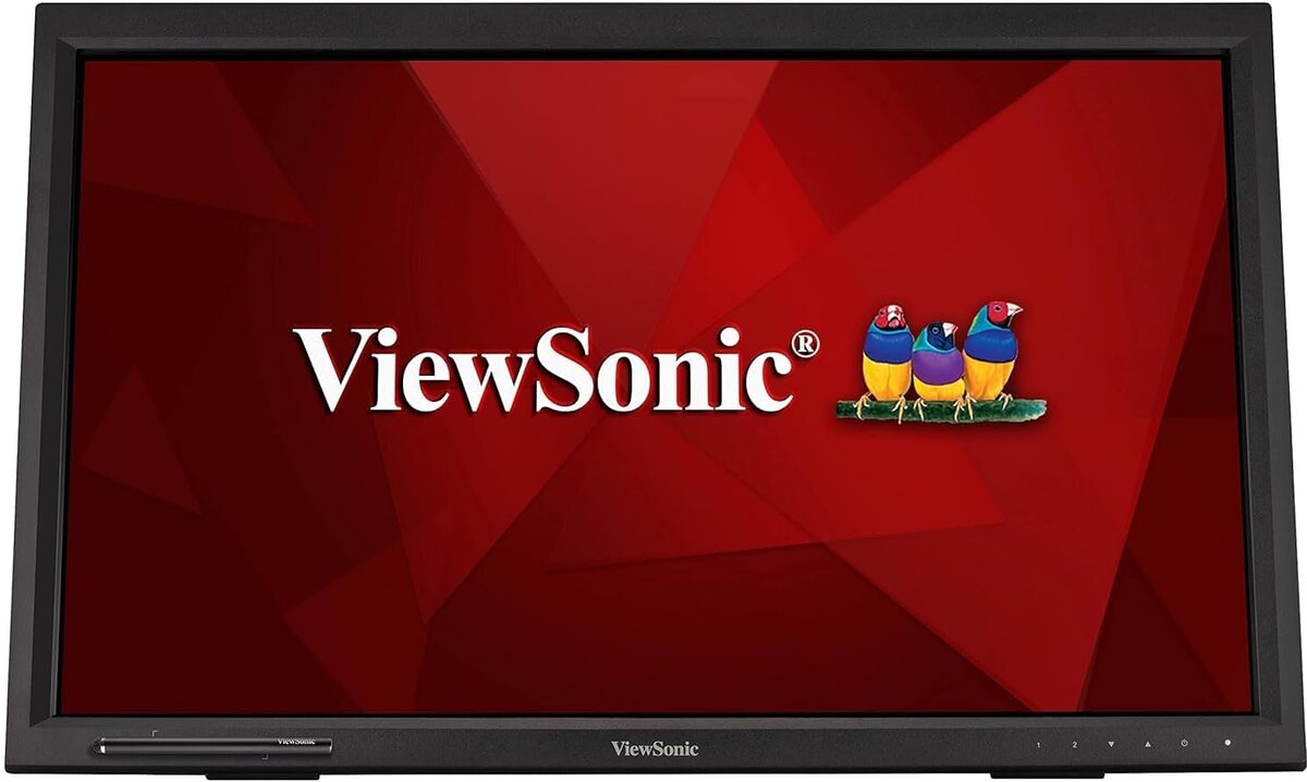 מסך מגעViewSonic TD2423 24" 1080p HD IPS Speakers HDMI VGA