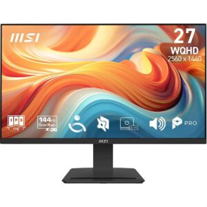 מסך מחשב 27" MSI PRO MP273 E14A SPK 3Y 144HZ 1MS