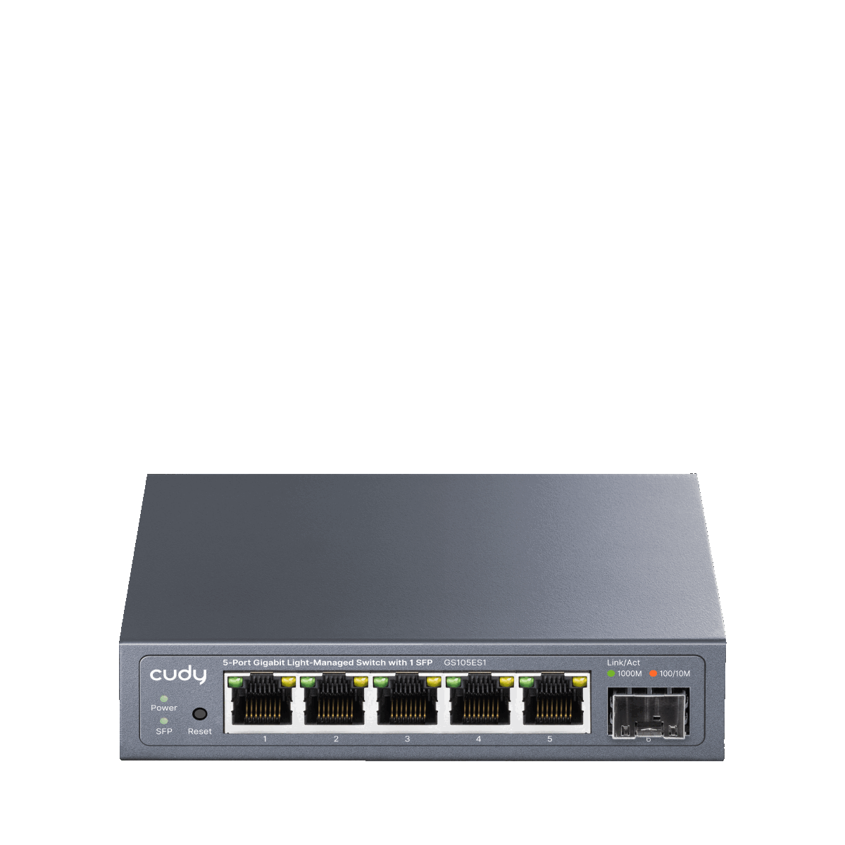 מתג 5-CUDY Port Gigabit Easy-Managed Switch with 1 SFP