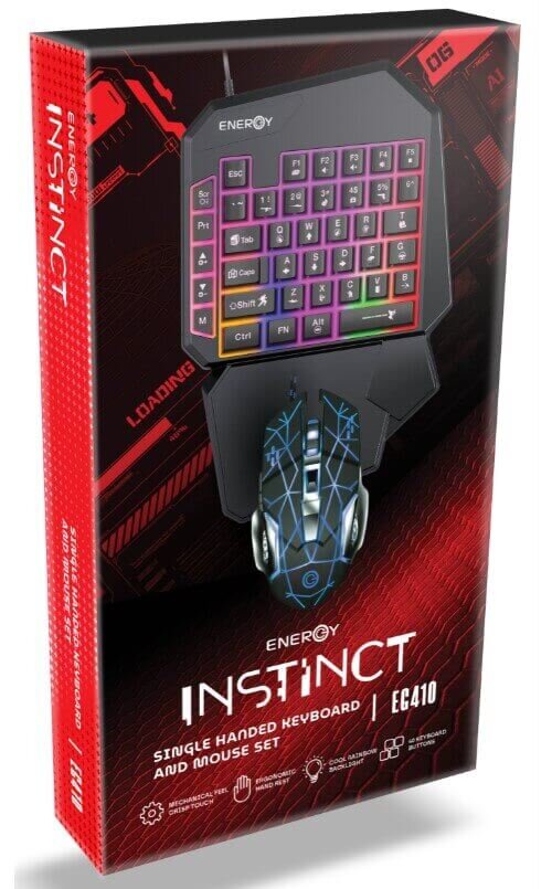 פד משטח לעכבר ENERGY INSTINCT EG500 25X30cm RGB