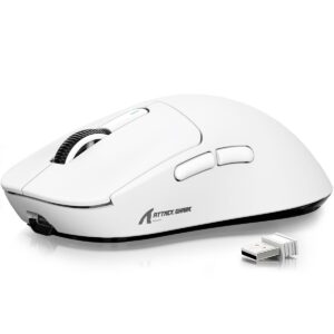 עכבר גיימינג ATTACK SHARK PAW-3395 X3 WHITE