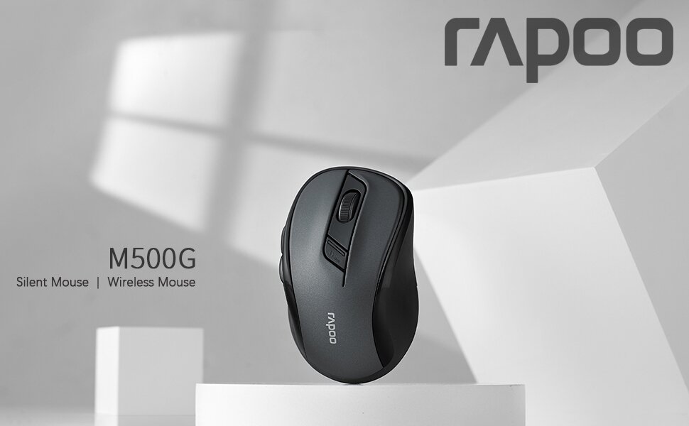עכבר לחיצה שקטה RAPOO M500 SILENT