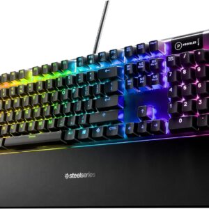 מקלדת גיימרים STEELSERIES APEX 5 US LED