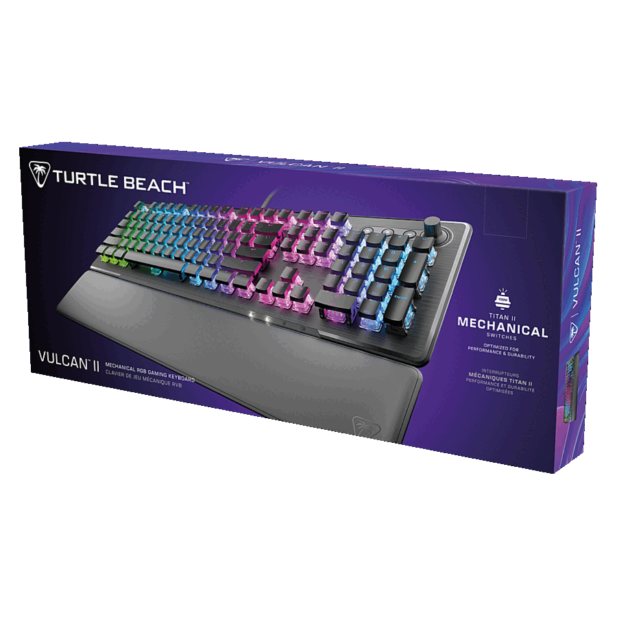 מקלדת גיימינג Turtle Beach Vulcan II Mechanical Switch