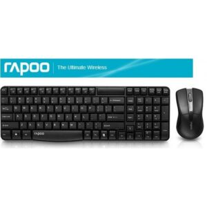 סט מקלדת ועכבר אלחוטי 2.4G עב/אנ RAPOO X1800
