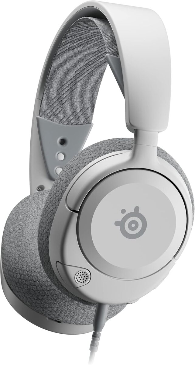 אוזניות גיימינג מקצועיות STEELSERIES ARCTIS NOVA 1 - לבן