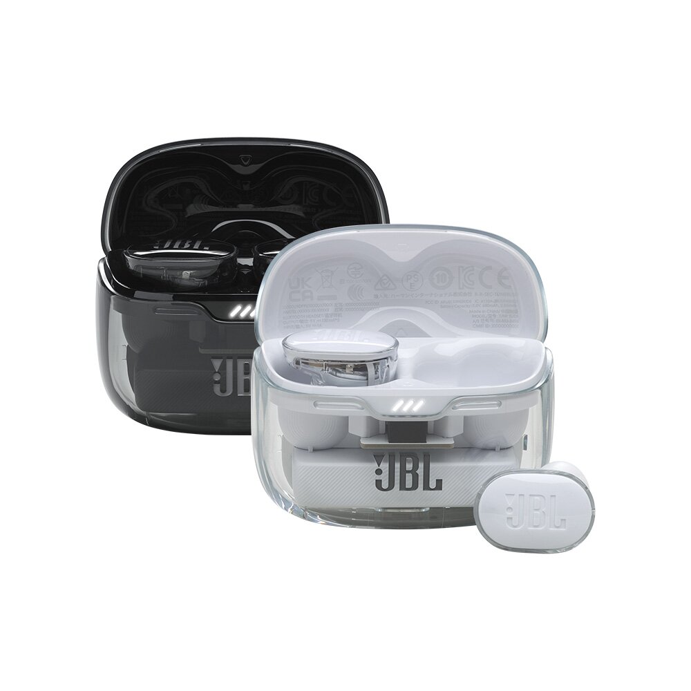 אוזניות אלחוטיות JBL Tune Buds 2 ghost לבן