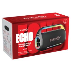 רמקול אלחוטי + 2 מיק' ENERGY ECHO K32 RGB BT