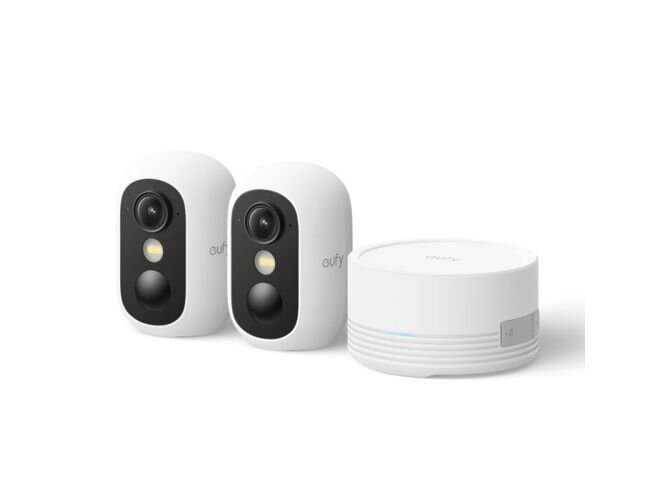 קיט מצלמות אבטחה ANKER EUFY C35 (2+1) לבן