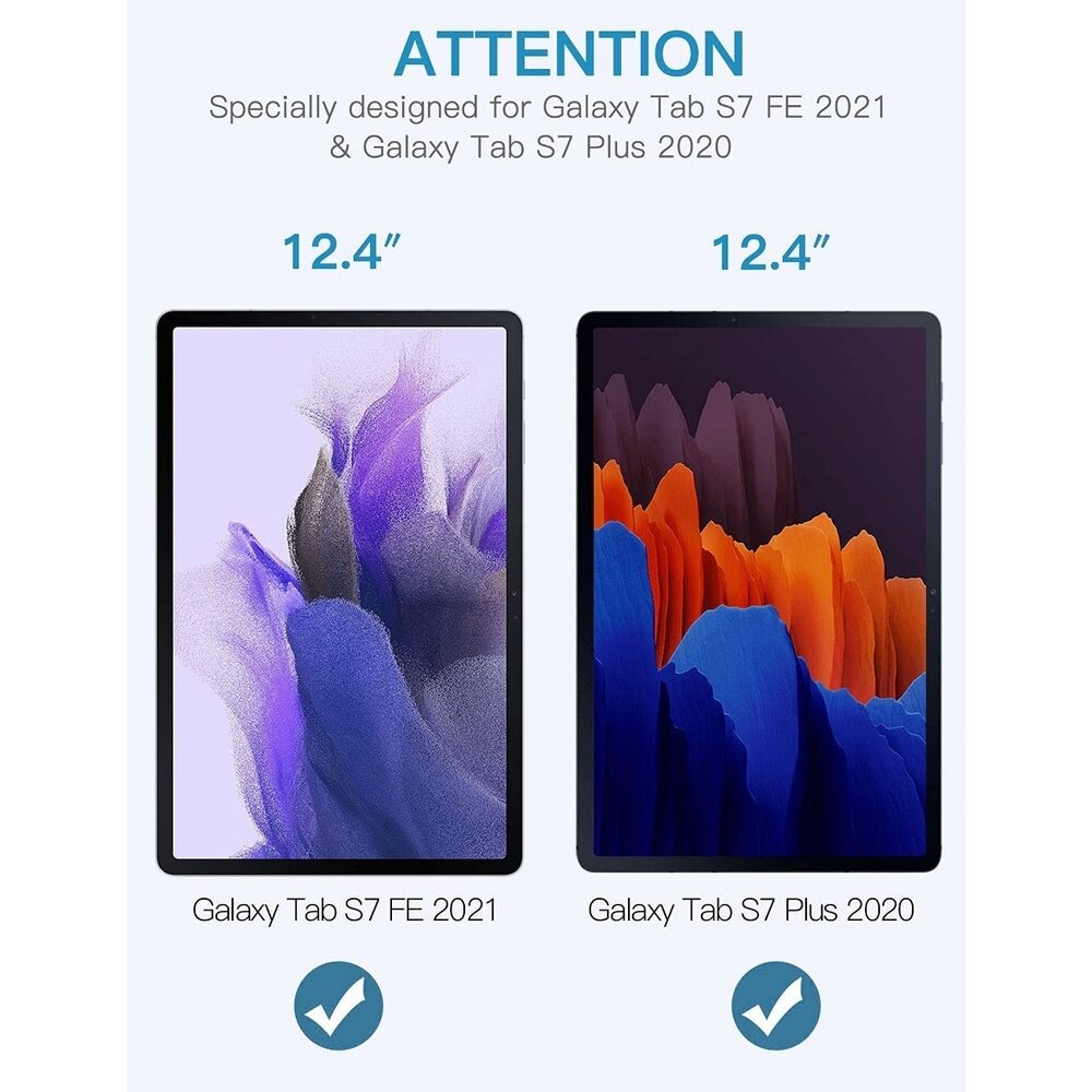 נרתיק SAMSUNG TAB S7/8 PLUS/FE 12.4 SMART
