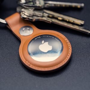 מחזיק מפתחות עור AIR TAG