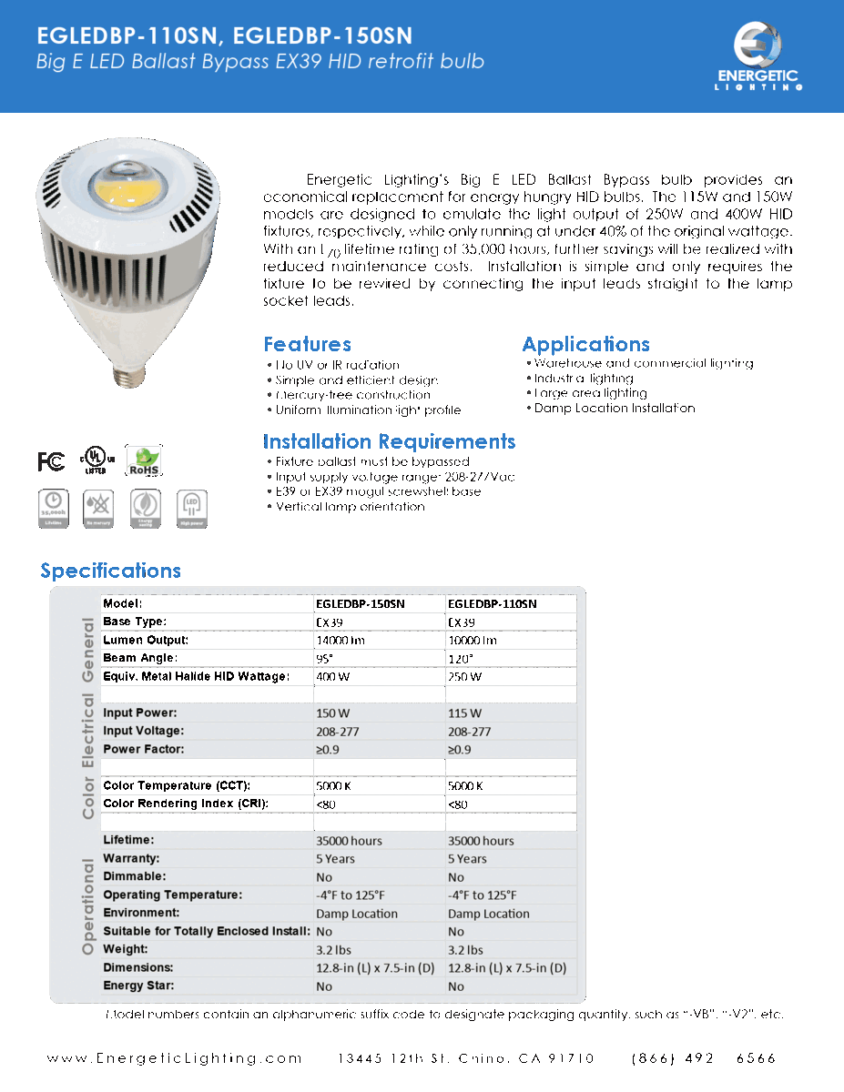 אוזניות ENERGY חיבור לאייפון ENERGY EP150 / EP160 LIGHTING