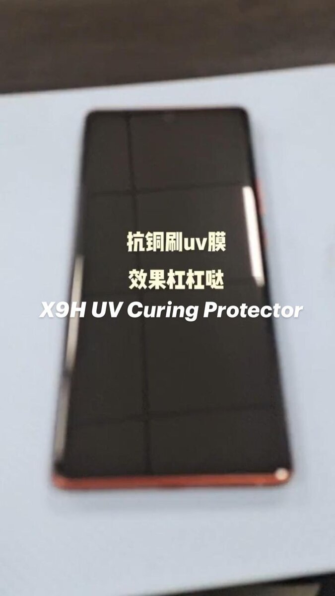 מגן מסך איכותי GRIP CASE UV LIKE GLASS GC-X9H
