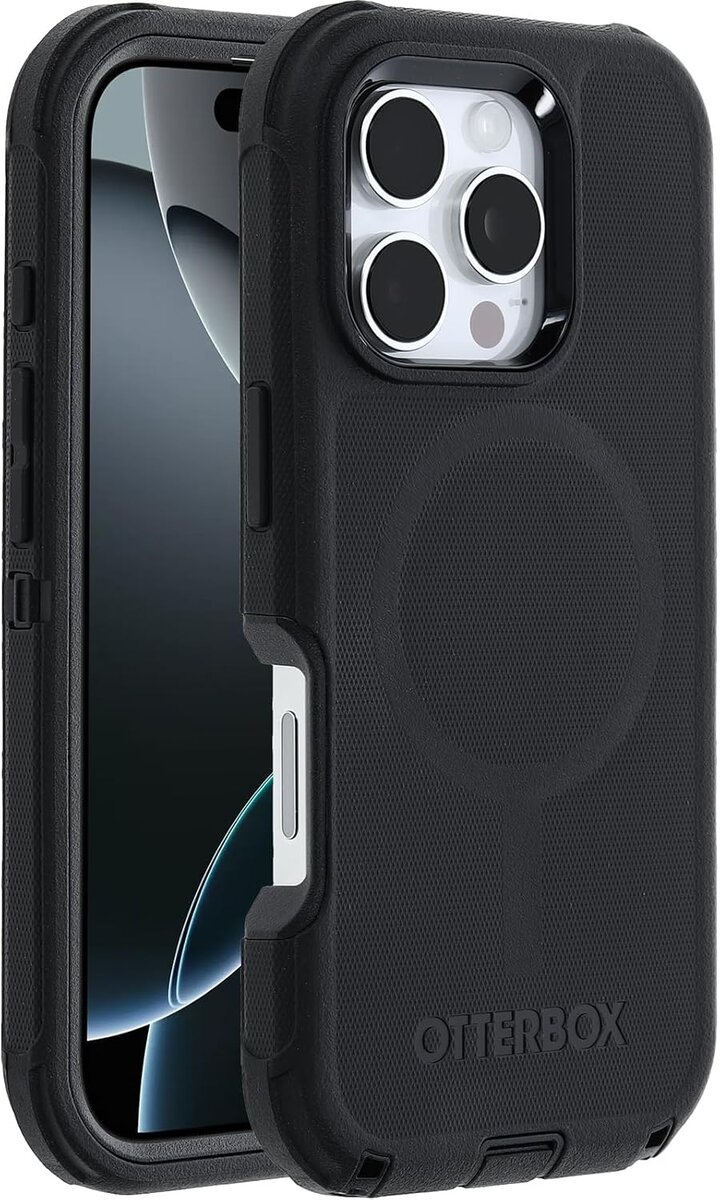 כיסוי OtterBox DEFENDER IPHONE 16 PRO - שחור