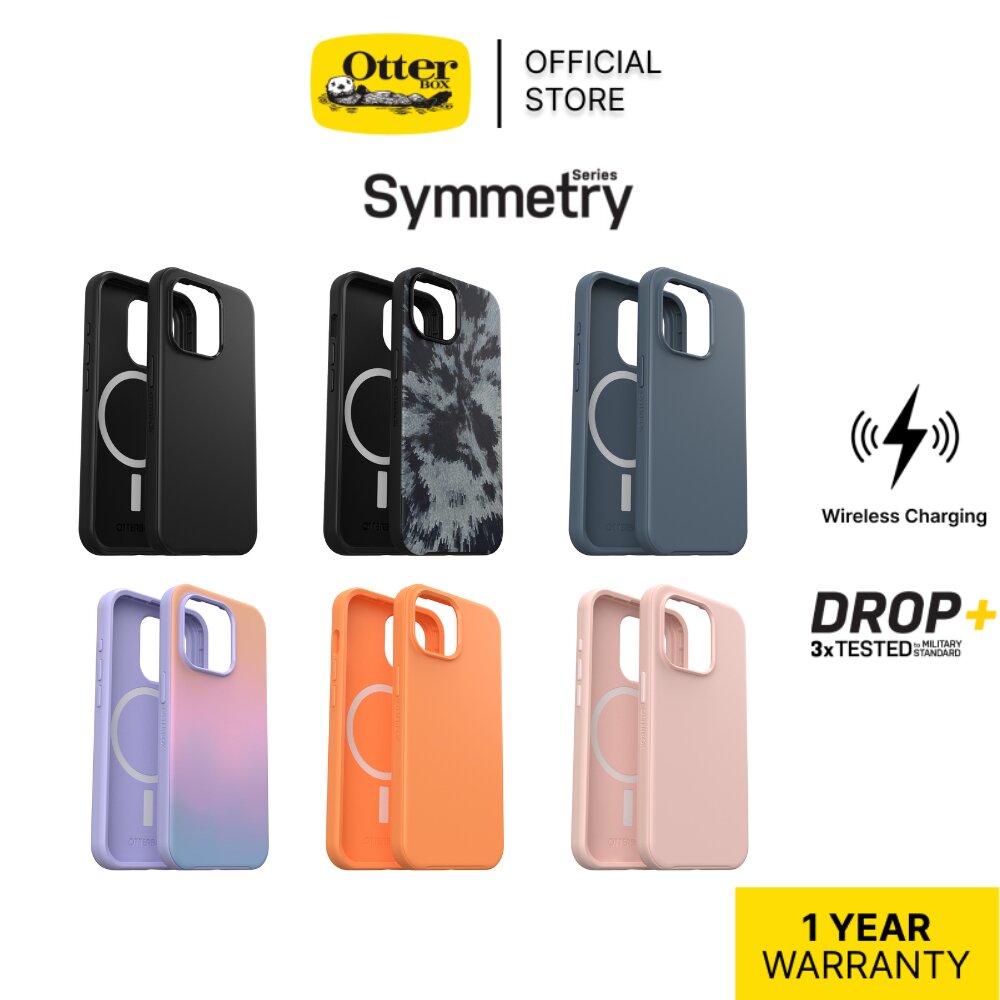 כיסוי OtterBox Symmetry IPHONE 15 PLUS/ 14 PLUS - שחור