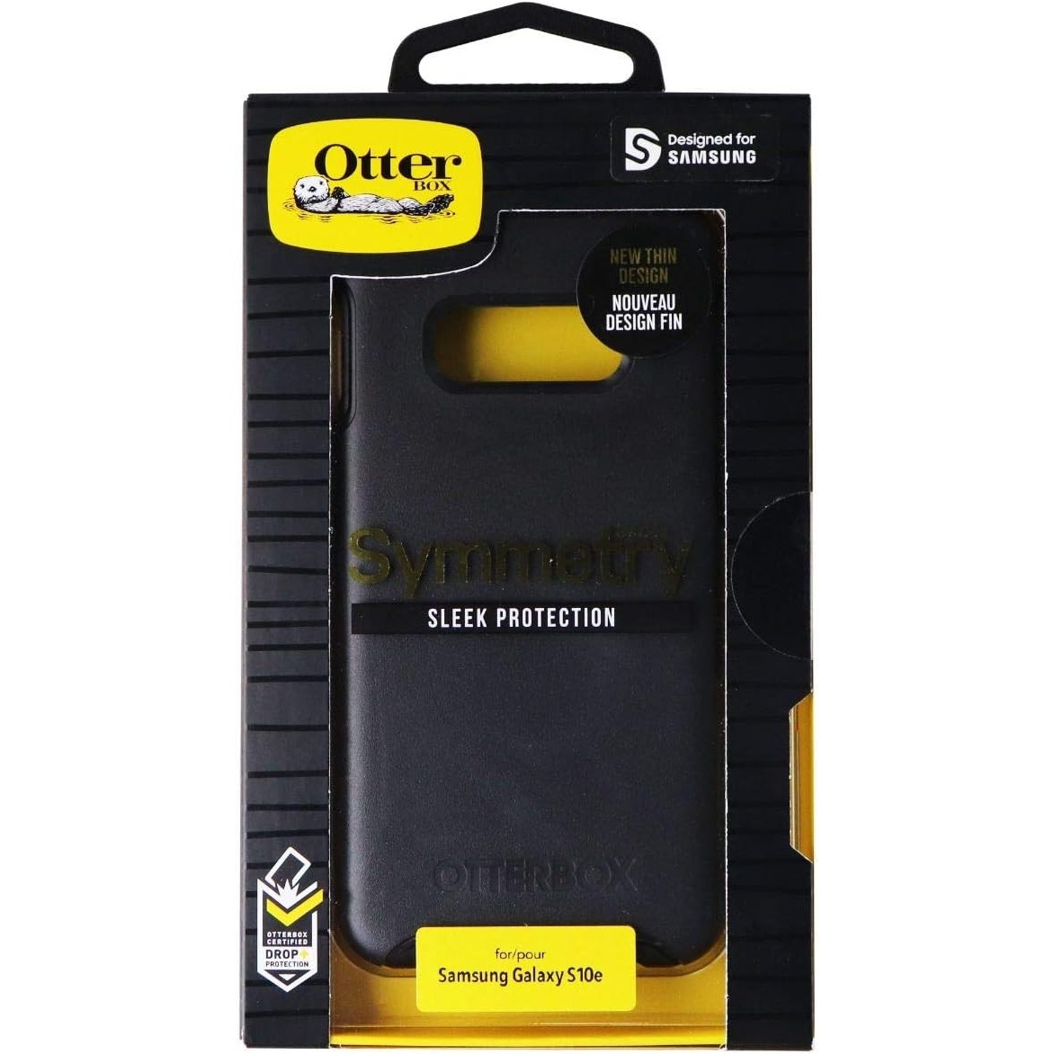 כיסוי לGALAXY S10E OTTERBOX SYMMETRY שחור