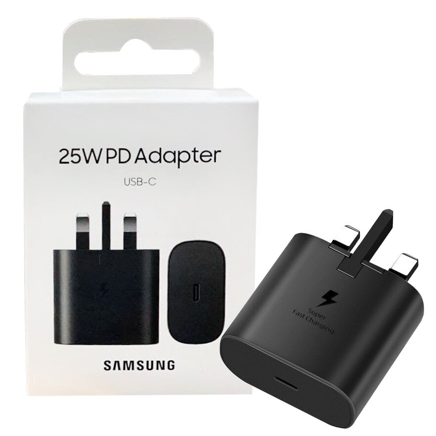 מטען מקורי סמסונג SAMSUNG 25W TYPE C שחור רישמי