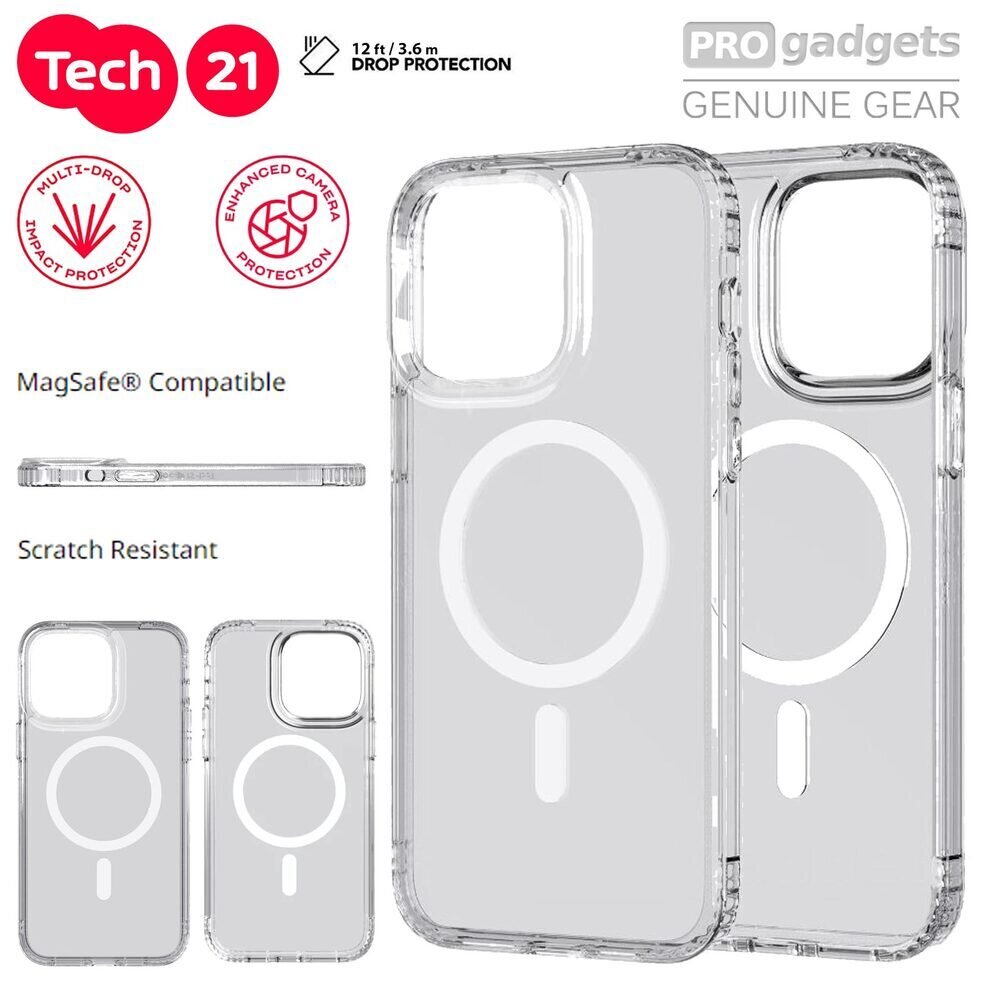 כיסוי איכותי TECH21 EVO IPHONE 14 PRO+MAGSAFE