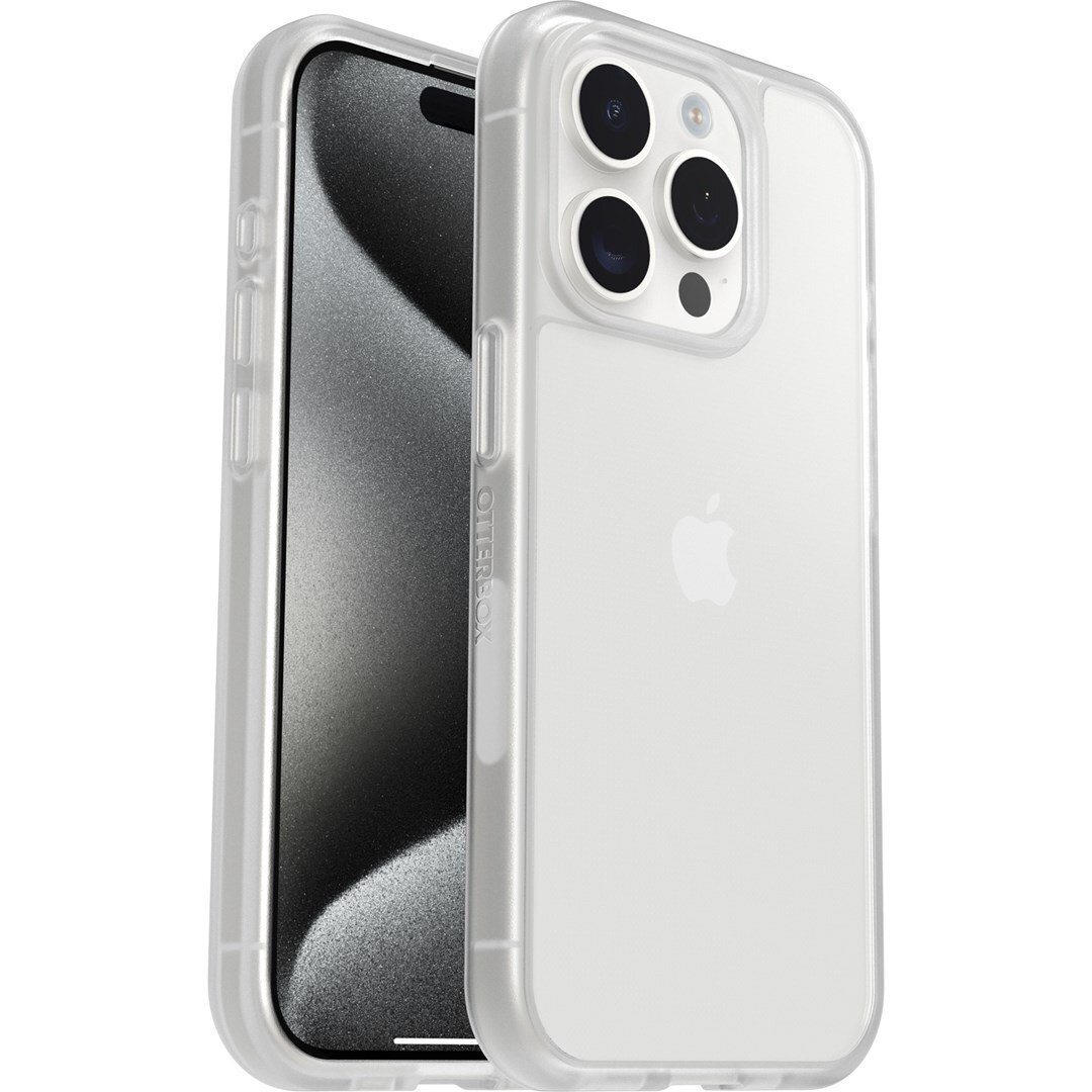 כיסוי OTTERBOX IPHONE 15 PRO REACT שקוף / שחור